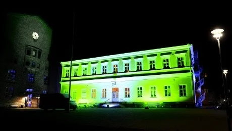 SPEKTAKULÄRT. Vid Norrbottens museum bjuds besökarna på en riktigt spektakulär show. Bilden säger en hel del. Foto: Roland S Lundström