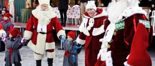 Tävlingssugna tomtar intog torget