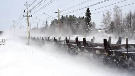 Stålpilen mellan Boden och Luleå.