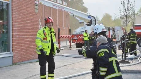 I SISTA STUND. Räddningstjänstern hann fram i sista sekunden säger Knut Westman höll i räddningsarbete.
