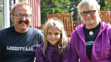 FAMILJEFÖRETAG. Henry, Maja och Pia Huuva är alla engagerade i Huuva hideaway.