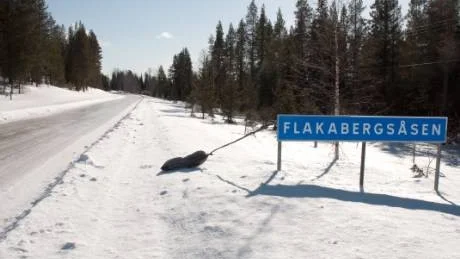 NORDÖSTRA HÖRNET. Flakaberg ligger i området där kommunerna Boden, Överkalix och Gällivare möts. Ett renskötselområde.