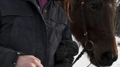 DETALJPLAN. I den plan som kommunen har lagt ut är en av vägarna inte utmärkt som ridväg, utan som cykel- och gångväg. "Det kommer bli konflikter, det går inte att samsas", säger Karin Juto. Foto: Carolina Makkula
