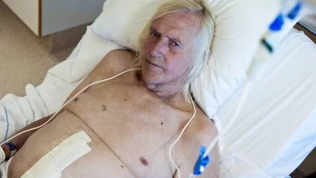 OROLIG BOSSE. På Sunderby sjukhus ligger Bosse Westin då man funnit tumörer på tjocktarmen och misstänkta metastaser på levern.
Foto: Carolina Makkula
