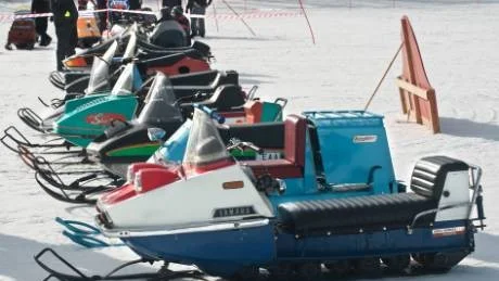 UTSTÄLLNING. Ett antal prydligt parkerade pionjärer bidrog till ögonfägringen på Ede-Draget.