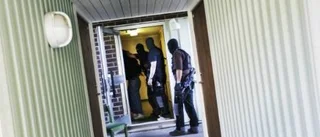 Maskerade polismän grep misstänkt rånare i Piteå