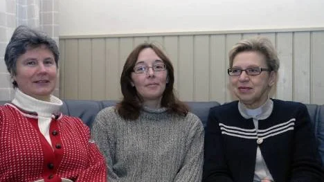 Margareta Dela, Maria Vikström och Eva Wandergren Nilsson hoppas på succé även i år för det alternativa julfirandet i Arvidsjaur.