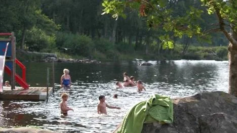 Bad i Bökhult.