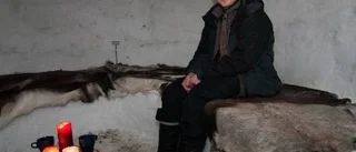 Peter förverkligade sin igloodröm i Näverliden
