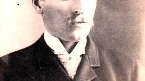 John Strom (Utterström) från Kopparnäs (1865-1938). Han lämnade hembygden för Amerika år 1886.