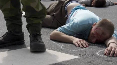 Nätverket Ofog har genomfört flera demonstrationer mot Natoövningen.