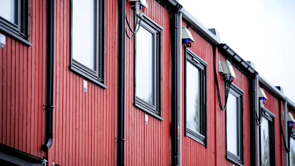 Enkelt och lätta att flytta - bostadsmoudulerna har gjort sitt i Koler. För den här gången i alla fall.