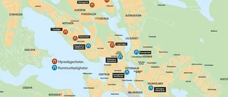 Samtliga lägenheter som kommer att säljas
