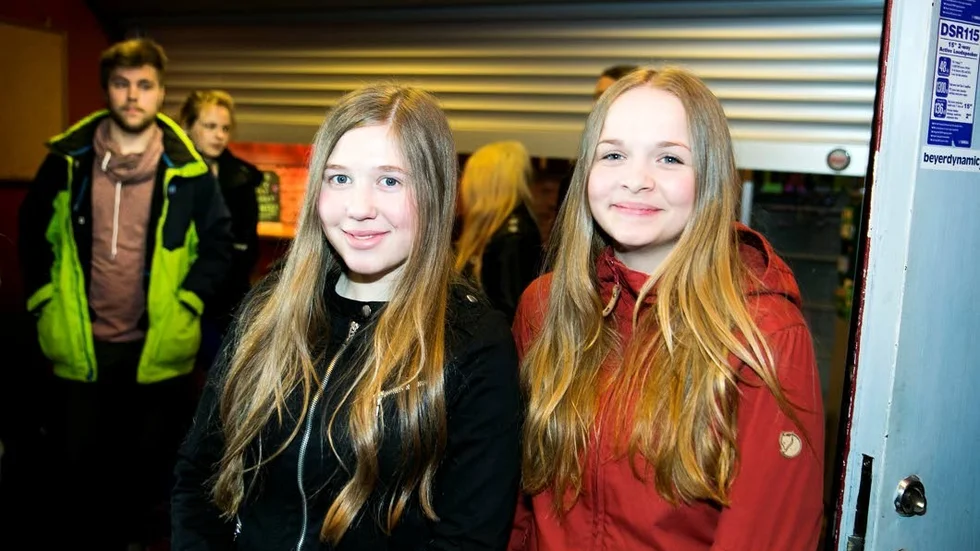 Från Arjeplog. Tuva Hjorthall och Emma Lundmark, båda aktiva inom Unga för unga i Arjeplog, var på plats i Luleå för att få tips och idéer för framtida arrangemang.