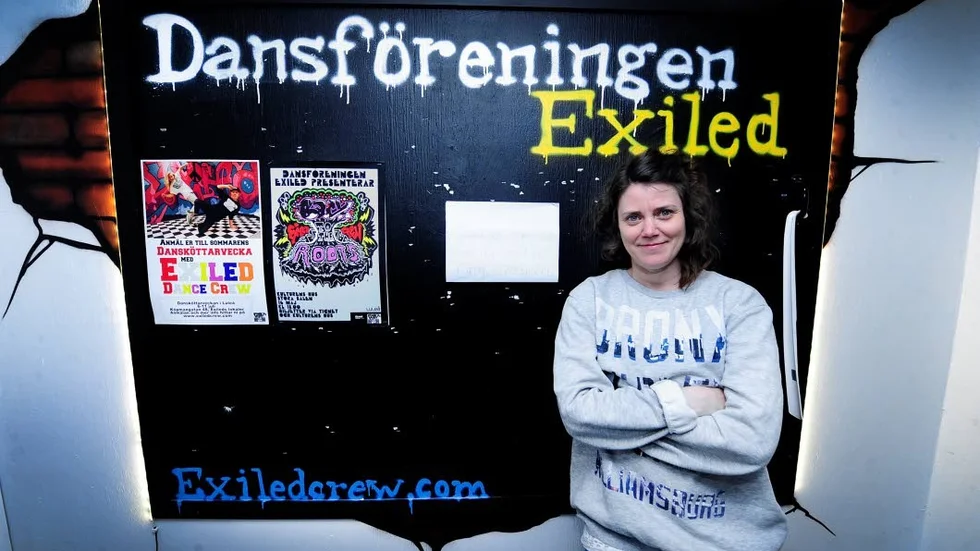 Ann Strandberg är ordförande i Dansföreningen Exiled.
