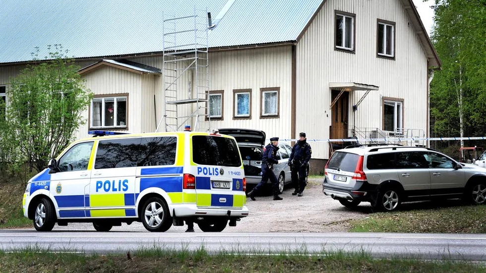 Rånades. Det var här, i den 70-årige mannens hem i Gyljen, som rånet skedde på morgonen den 27 maj.