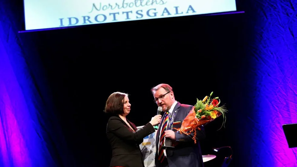 Ny ordförande. Thomas Jatko, Kiruna IF.