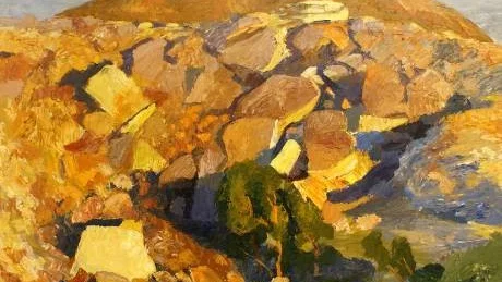 FJÄLLSOL I SLIPSTENSDROPPE. John Thorgren.