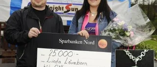 Linda vann souvenir-tävlingen