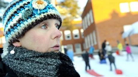 DÅLIG MILJÖ. "Vi är oroliga över miljön i resten av skolan och tycker att det känns konstigt att den inte utreds vidare", säger Åsa Fahlesson, lärarförbundets huvudskyddsombud vid Välkomsten.