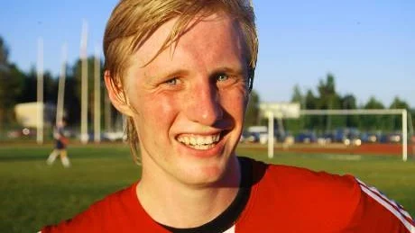 MATCHENS LIRARE. Mats Stridsman, Övertorneå SK. Foto: Mathias Asplund