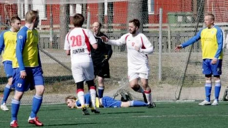 Jonas Fahlman  (17) gjorde två mål och spelade fram till ett när Alterdalen besegrade Alvik 2 med 4-1. (Arkivbild)