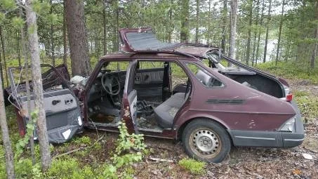 Antalet avställda bilar är högst i norr. Bilen på bilden har inget direkt samband med artikeln.