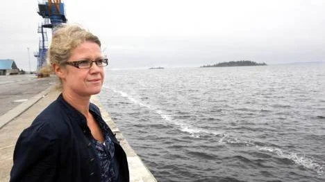 "Vid månadsskiftet augusti/september kommer fartygstrafiken att ta fart igen", säger Piteå Hamns Vd Ulrika Nilsson