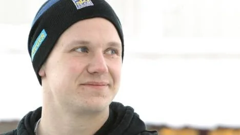 Emil Öhman, favorit som höll i stadioncrossen.