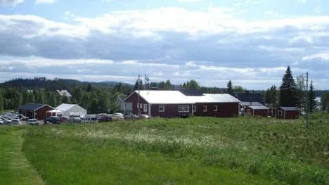 Skolan i Gråträsk har nu förvandlats till byns hembygdsgård.
