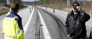 Vilt skenande långtradare spred skräck