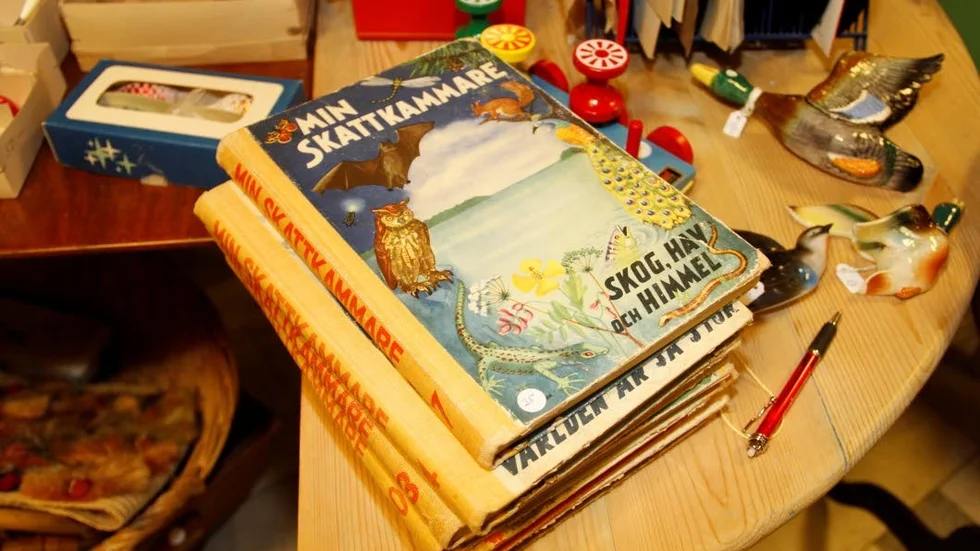 BARNDOMSBOK. Min Skattkammare. Barndomsboken från den tid reportern gick i ettan.