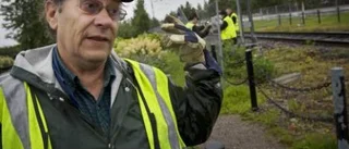 Järnvägen hägnas in under festivaldagar