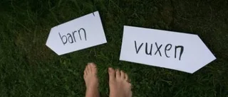 Barn eller vuxen? Kan man bara vara ungdom?