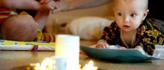 Babymassage skapar en första kontakt