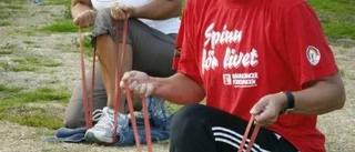 Årlig sommargympa i Badhusparken