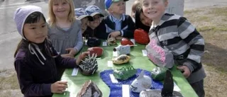 Förskolan höll egen vårsalong
