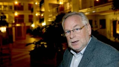 Gusten Granström, vd för Norrbottniabanan AB, är också på plats i huvudstaden för att visa på banans betydelse. (Arkivbild).