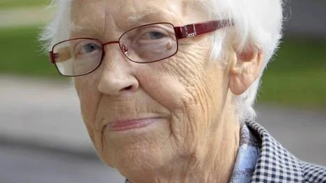 "Jag vill att pensionärer ska ha ett bra liv", säger Linnea Sandberg, 82 år.