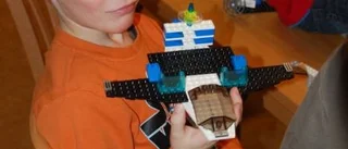 Legoskapelser ställs ut