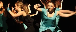 Dansklasserna visade egenproducerad show