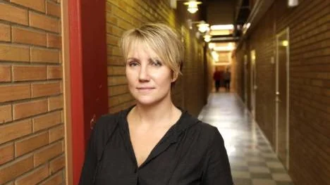 Samhällslärare Kristina Nilsen säger sig ha svårt att spåra någon utbredd främlingsfientlighet på skolan.