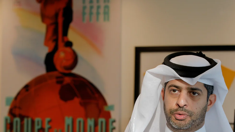 Qatars VM-chef Nasser Al Khater. Arkivbild.