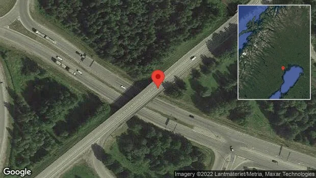 Fordon stillastående på E4