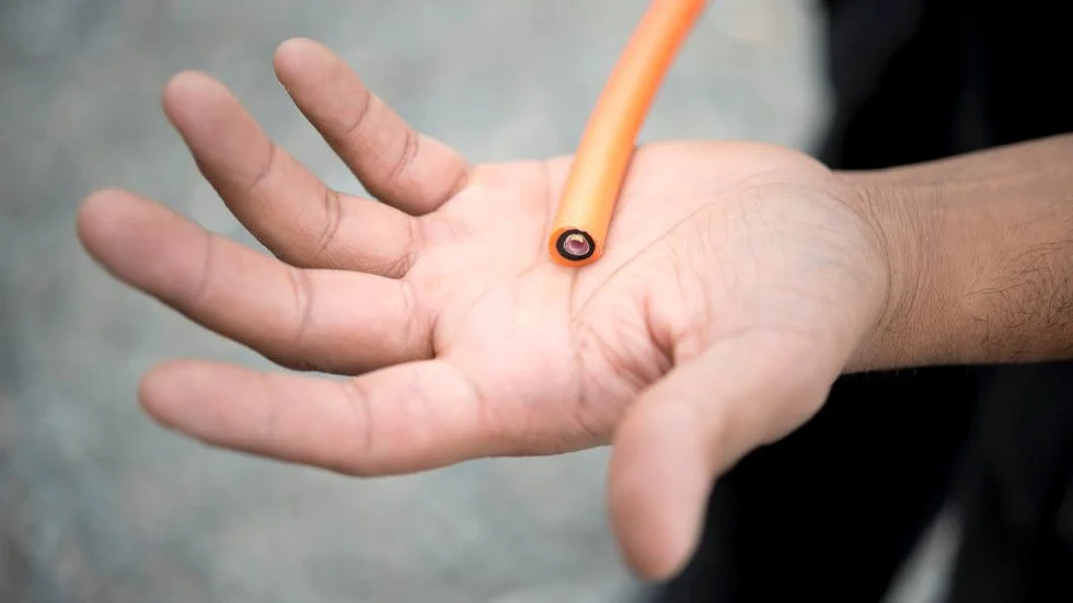 Supersnabbt. Telia erbjuder Älvsbyborna fiber med en hastighet av upp till 1000 megabit per sekund.