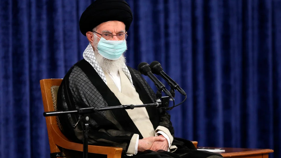 Irans högste ledare ayatolla Ali Khamenei.