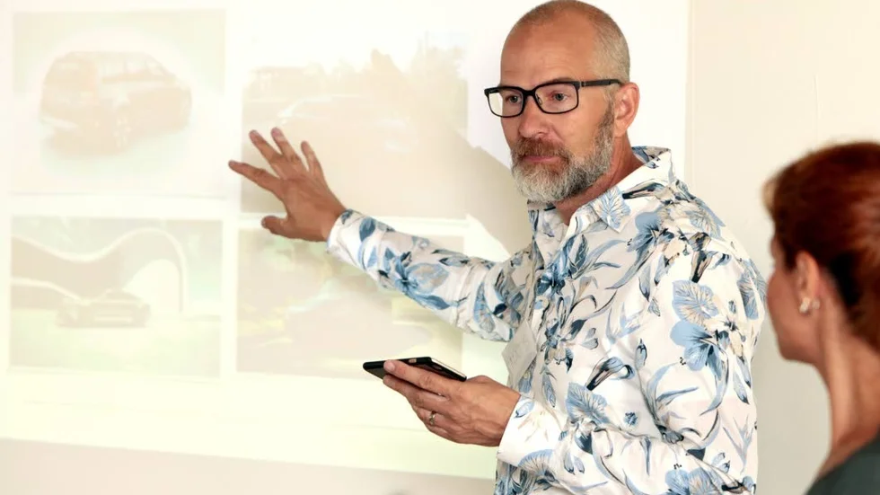 Reklam. Mats Långström pratade om marknadsföring.