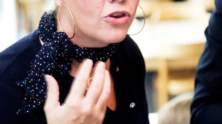 Hannah Bergstedt är postitiv till nya lagen om glasögonbidrag. (Arkivbild)