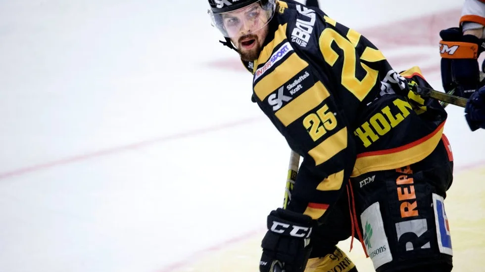 Axel Holmström gjorde mål för Skellefteå.