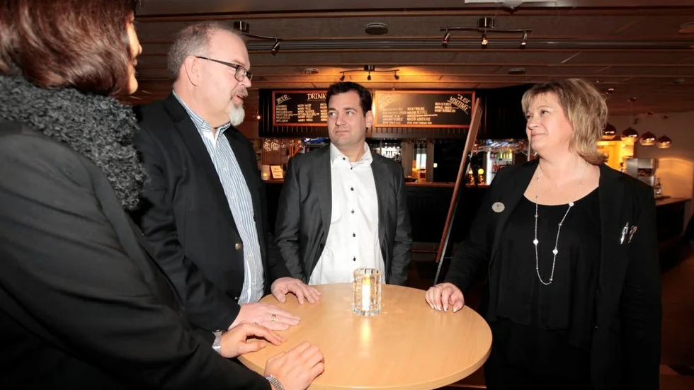 Bra organisation. De nya ägarna är nöjda med hotellchefen Charlotta Berglunds (till höger) jobb och kommer inte att förändra något.